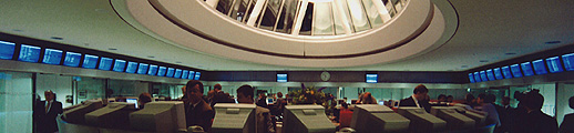 Exchange floor of Börse Berlin in 2003